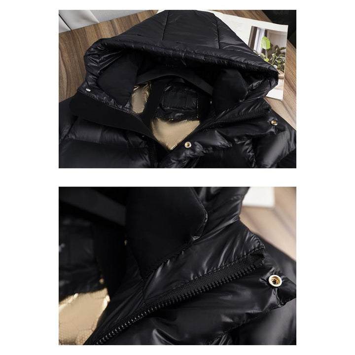 Warm, waterproof down winter jacket for women