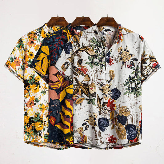 Remy-Doir Floral Beach Shirt