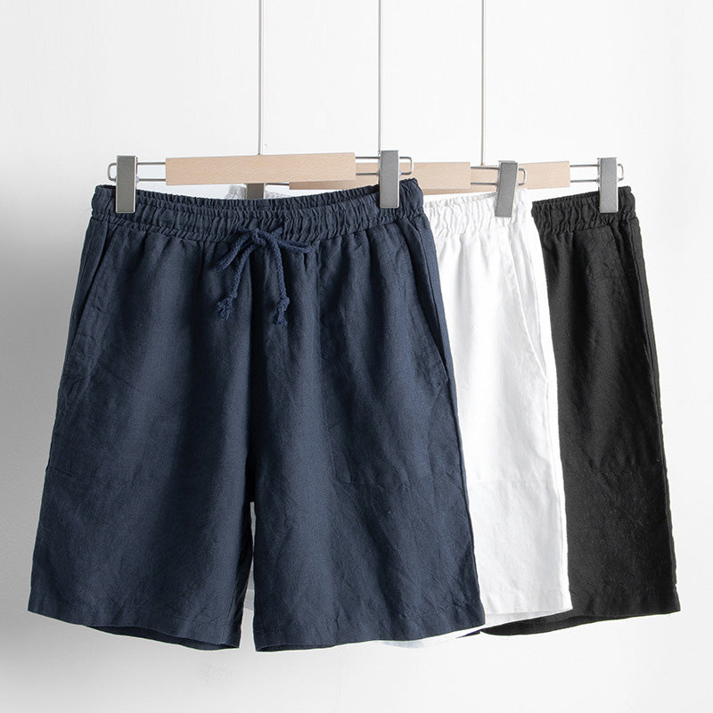 Remy-Doir Oxford Premium Linen Shorts