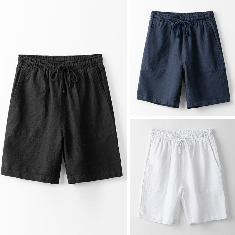 Remy-Doir Oxford Premium Linen Shorts