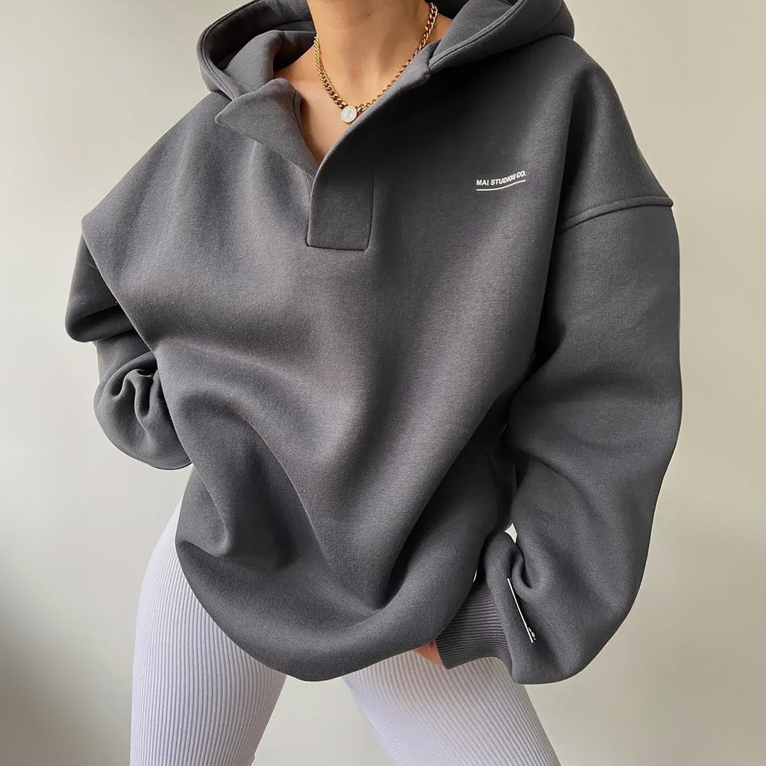 Arianna™ - Oversized Hooded Sweatshirt