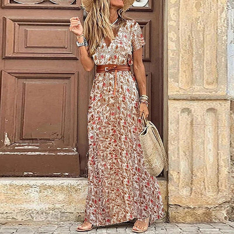 Long boho dress