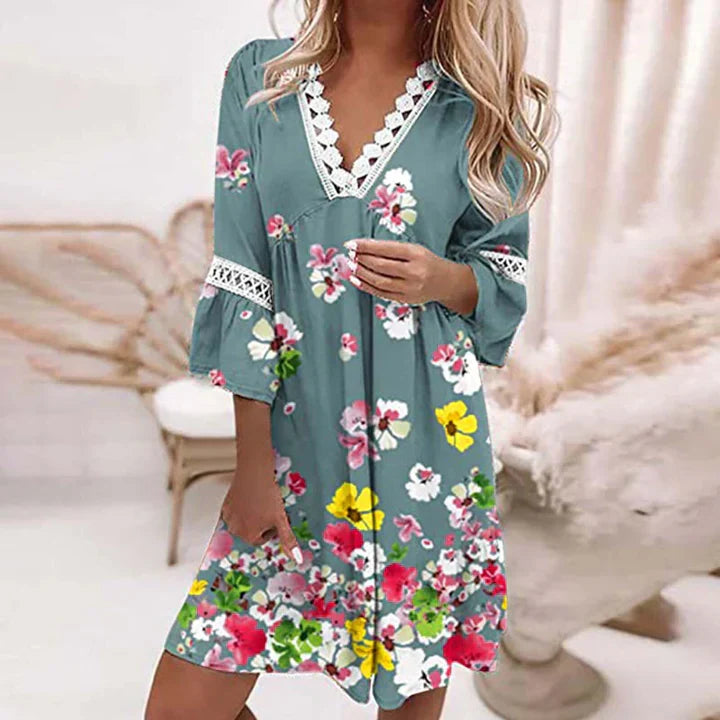 Cassandra | breezy blooms summer dress