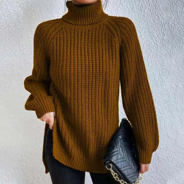 Zoe- Knitted Turtleneck Sweater