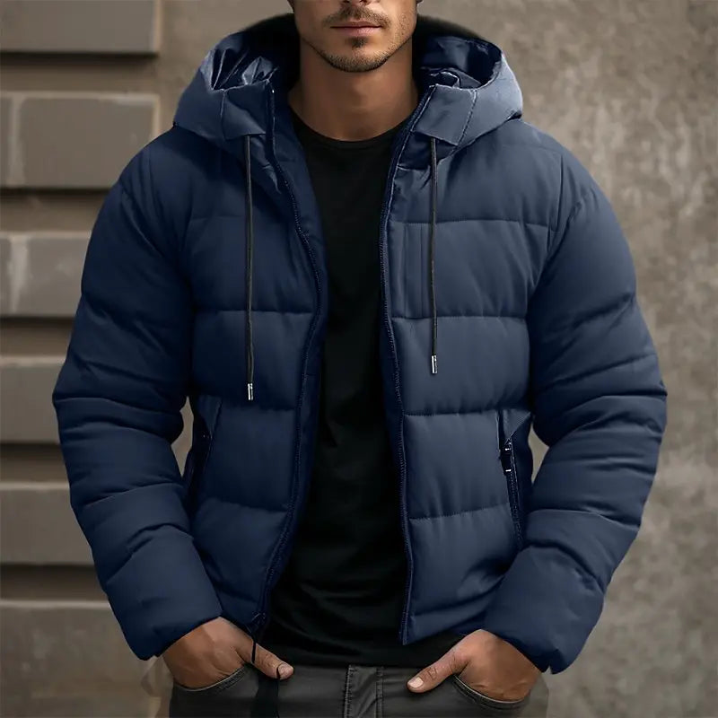 Cold-resistant winter jacket for men – pure