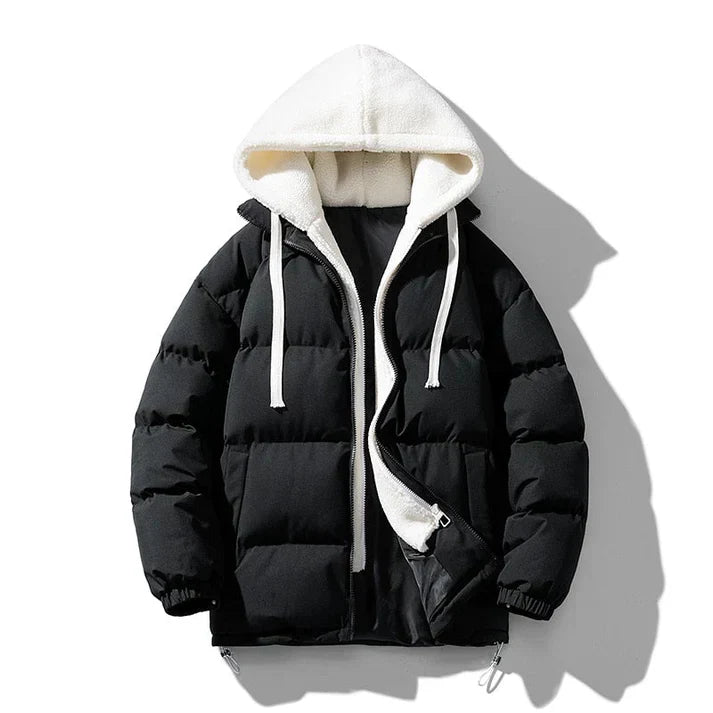 Men's jacket with stand-up collar - kevin