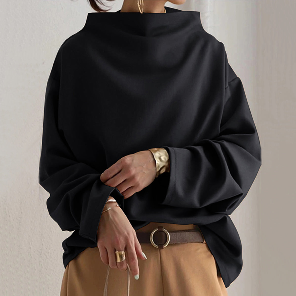 Ania™ - Sweater Square turtleneck