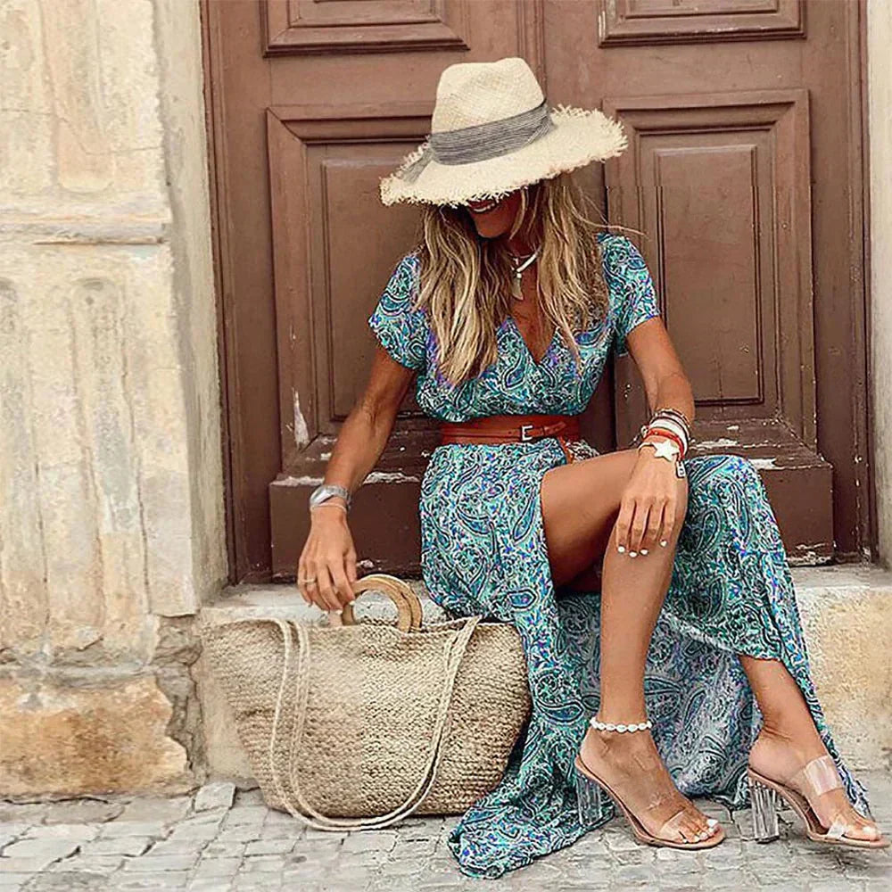 Long boho dress