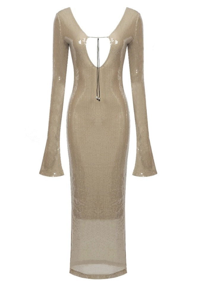 Maya Dress - Beige