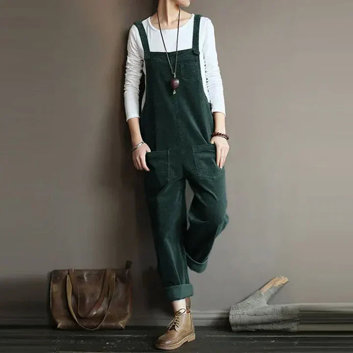 Casual denim dungarees for comfortable chic