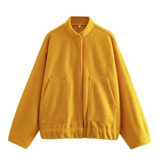 Cozzina - oversized chunky knitted jacket