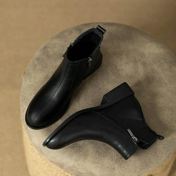 Adriel | ankle boots with zipper