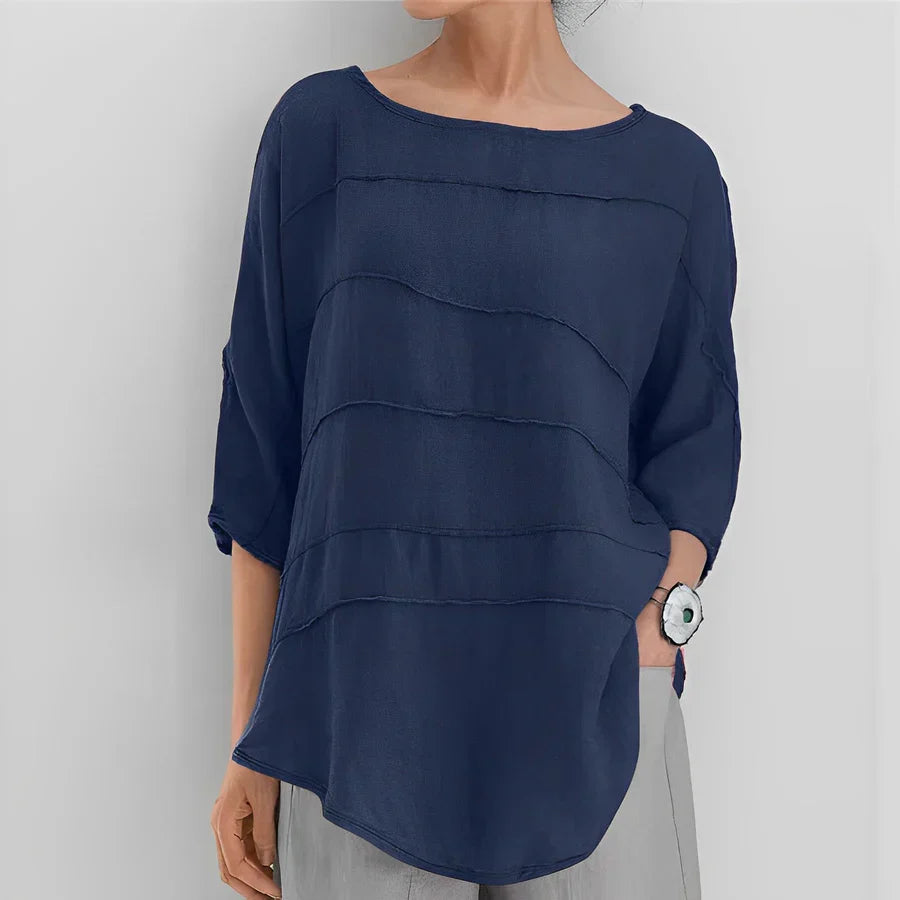 Bianca - comfortable loose-fitting blouse