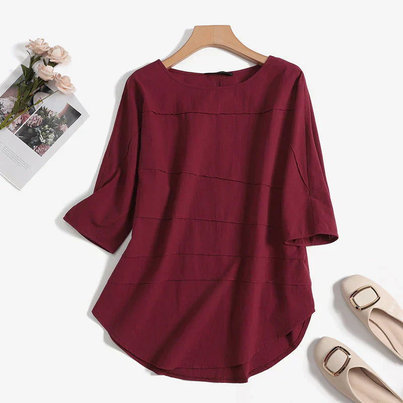 Bianca - comfortable loose-fitting blouse