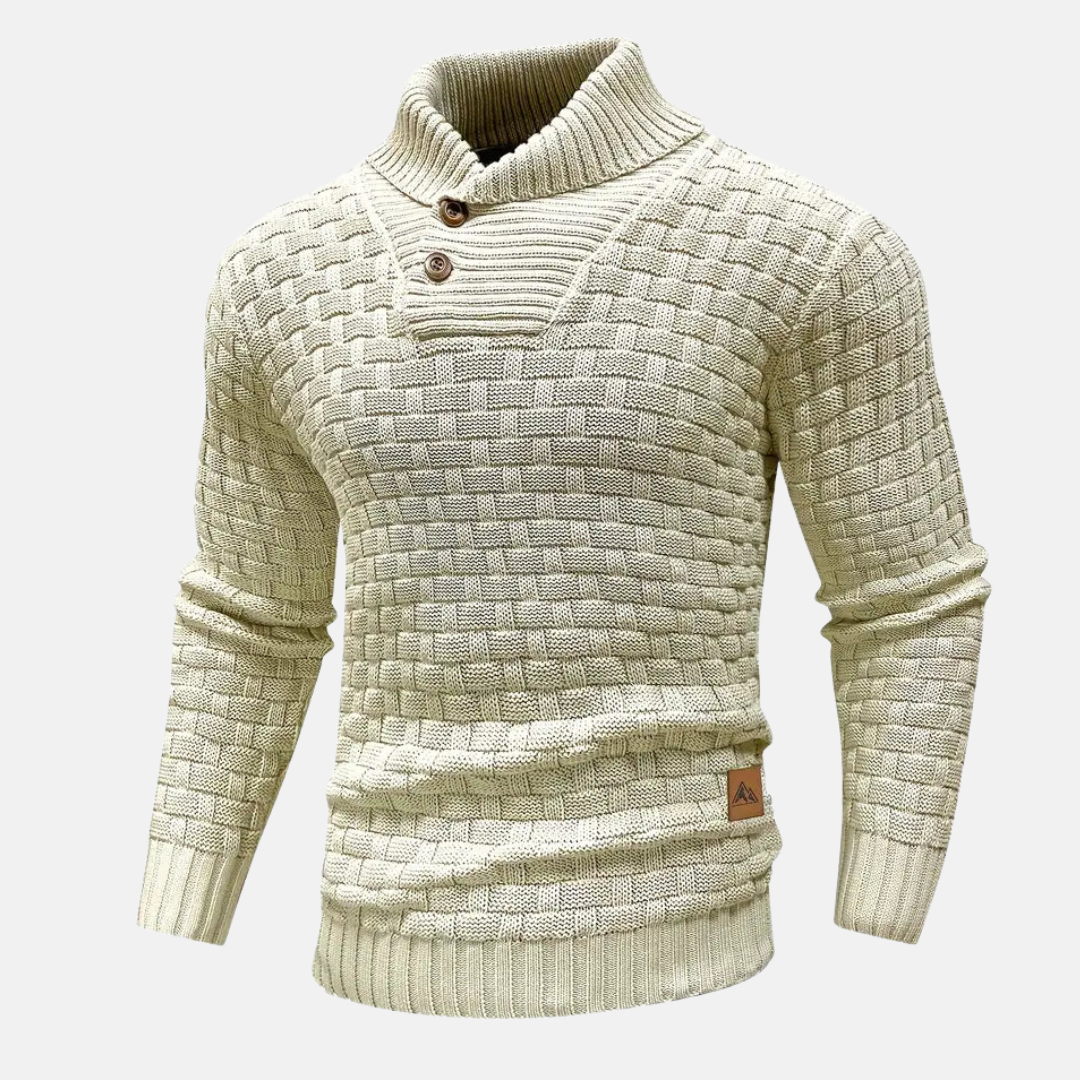 Essential - knitted men's jumper - soft & versatile