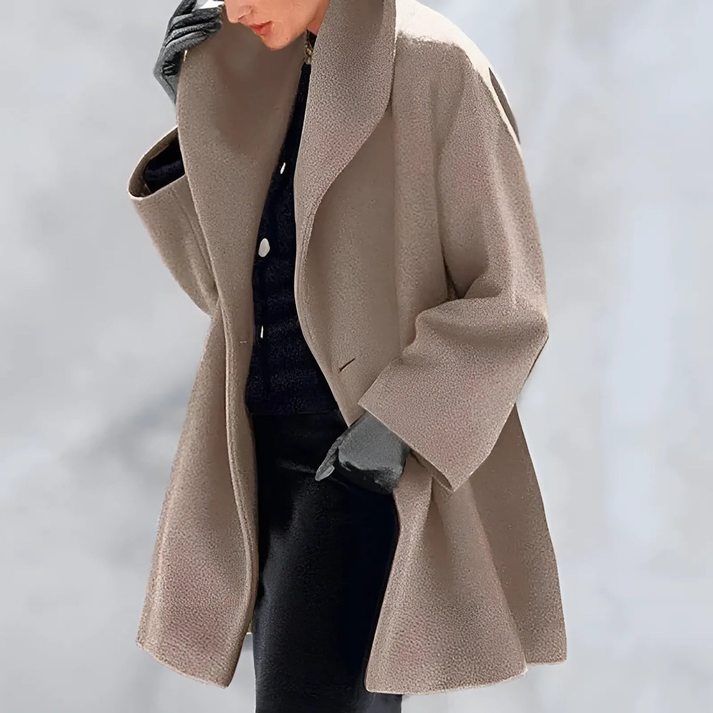 Serina - Elegant Winter Coat - Chic/Elegant - Fashionable - Ideal for Autumn/Winter