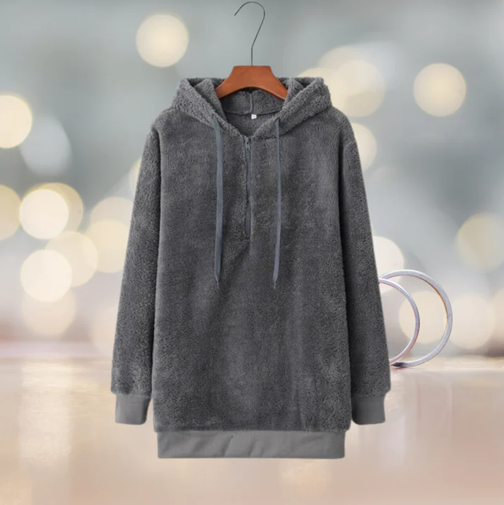 Ysabeau - women's hooded fleece jumper