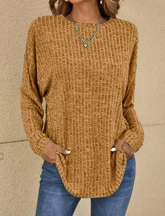 Audrey | casual sweater with texture