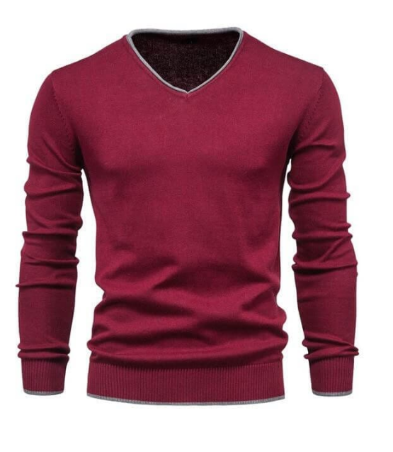 Sterling slim-fit sweater with V-neck