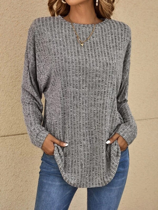 Audrey | casual sweater with texture