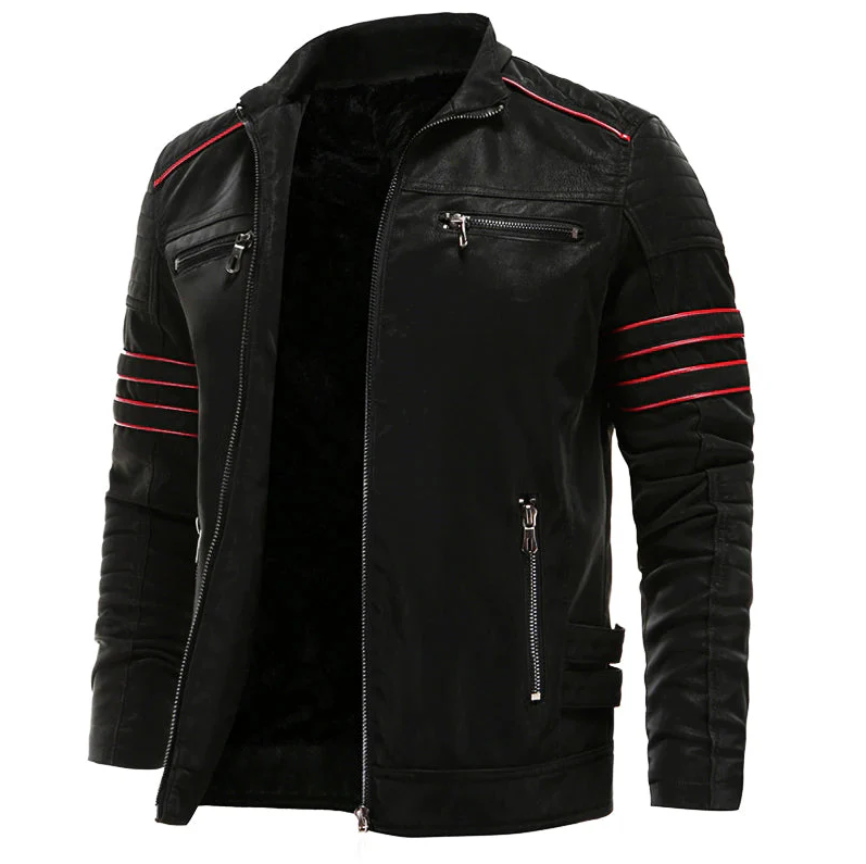 Men's leather jacket