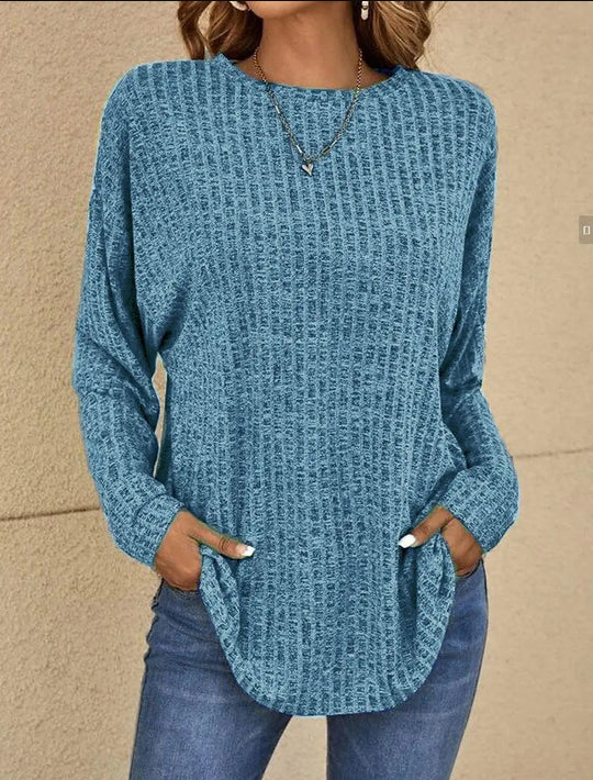 Audrey | casual sweater with texture