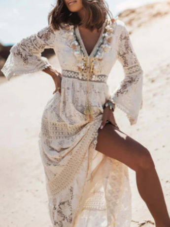 Elina | boho maxi dress