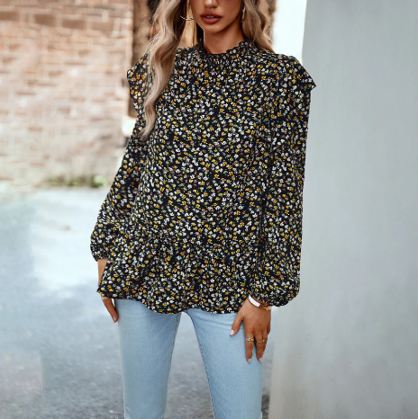 Amelia – floral shirt for women