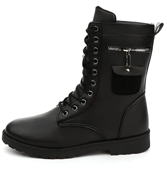 Martin - leather combat boots