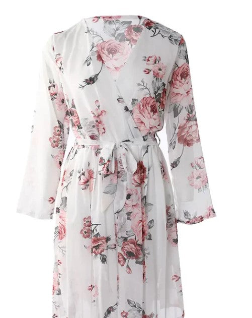 Amelia – dress with floral print