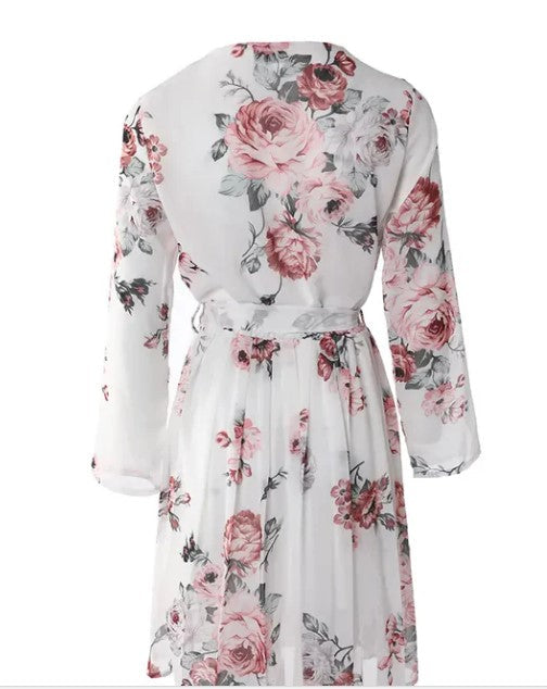 Amelia – dress with floral print