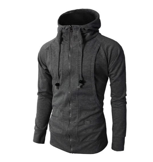 Lewa - men's hoodie with zip