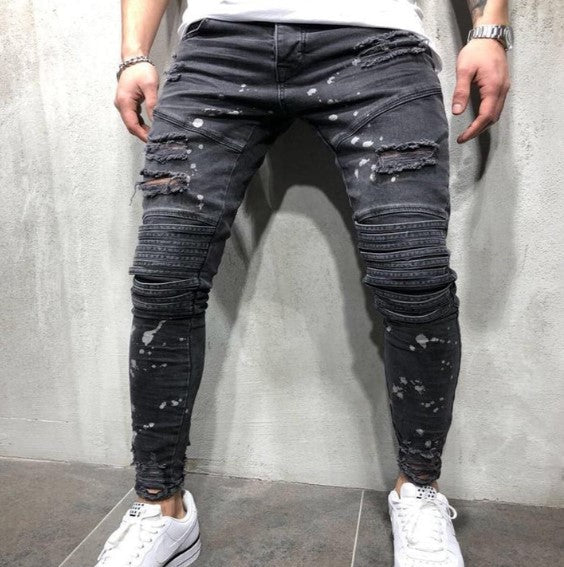 Mezt - ripped jeans for men