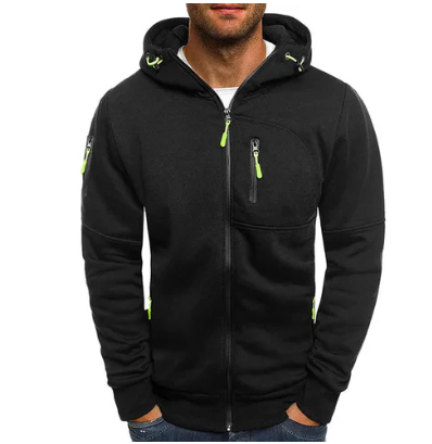 Olivier - elegant tech fleece jacket for men