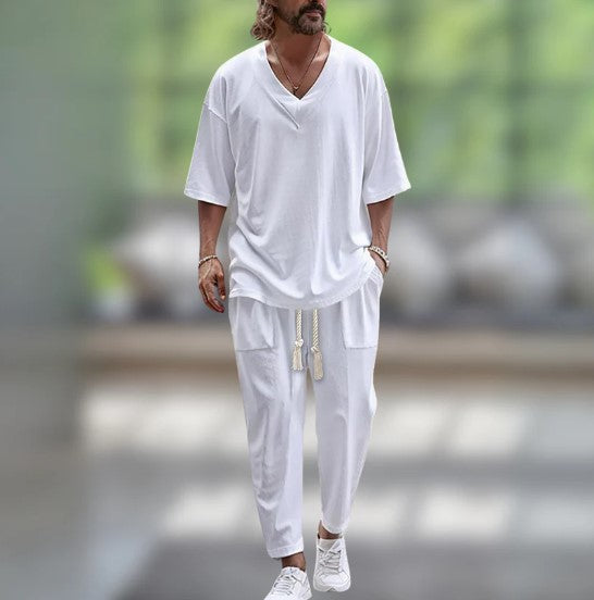 Joe – shirt and linen trousers set