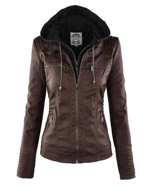 Liesl - stylish leather jacket