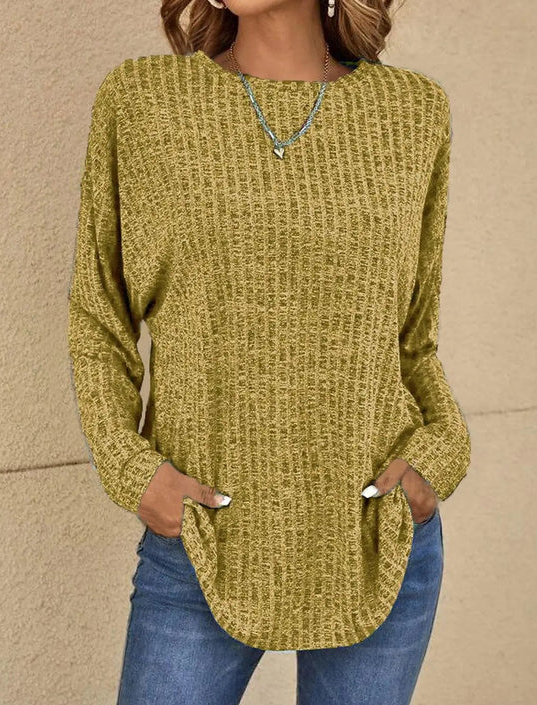 Audrey | casual sweater with texture