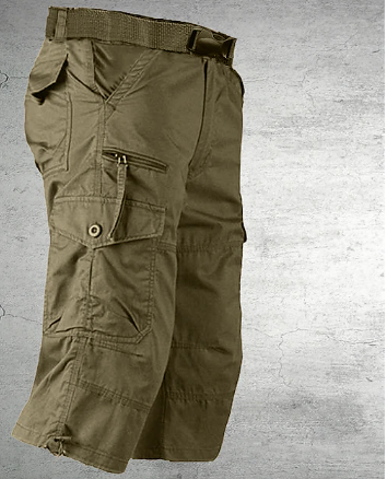 Daniel - stretch shorts with cargo pockets and legs