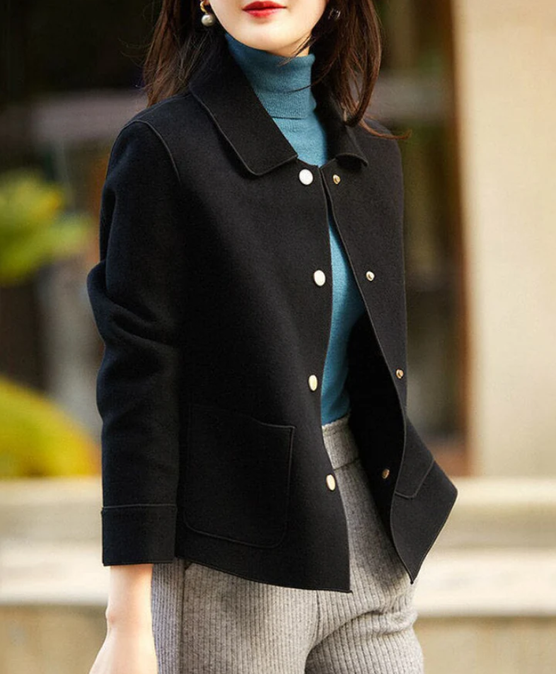 Zidena | plain wool jacket