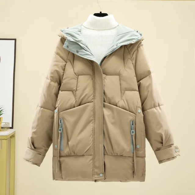 Warm jacket with hood - laurena