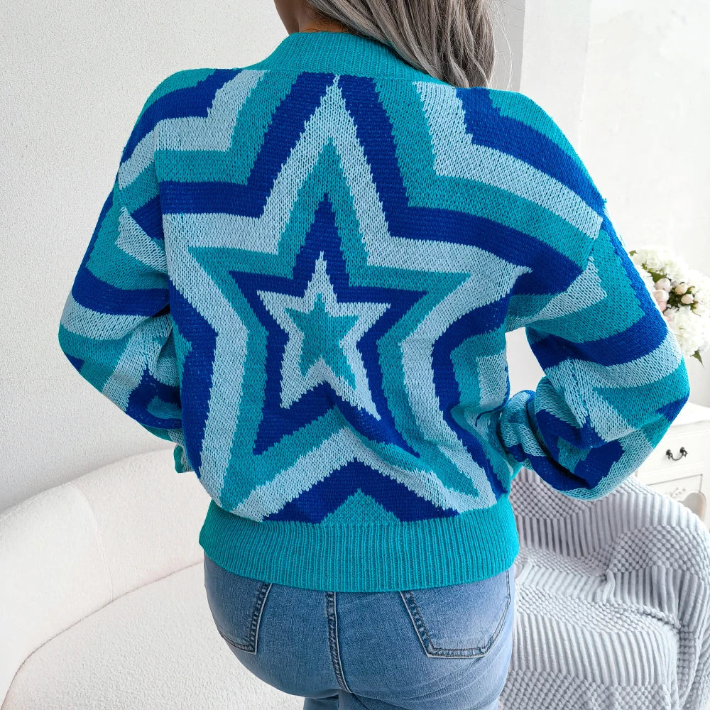 Tala Knitted Star Sweater