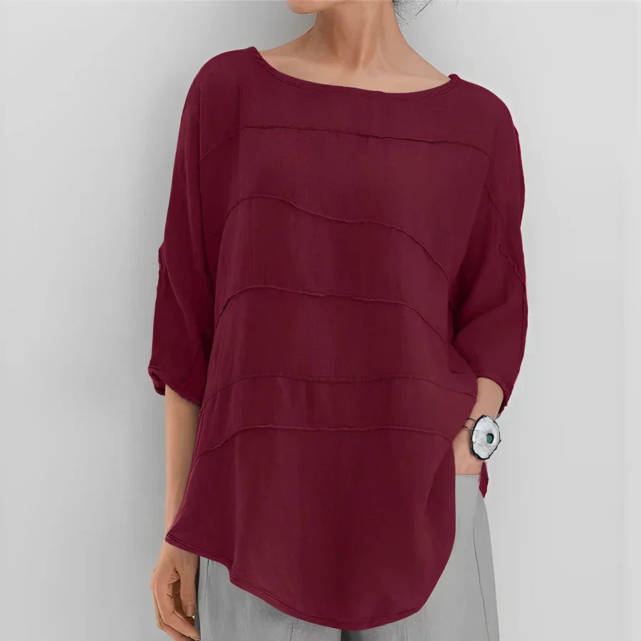 Bianca - comfortable loose-fitting blouse