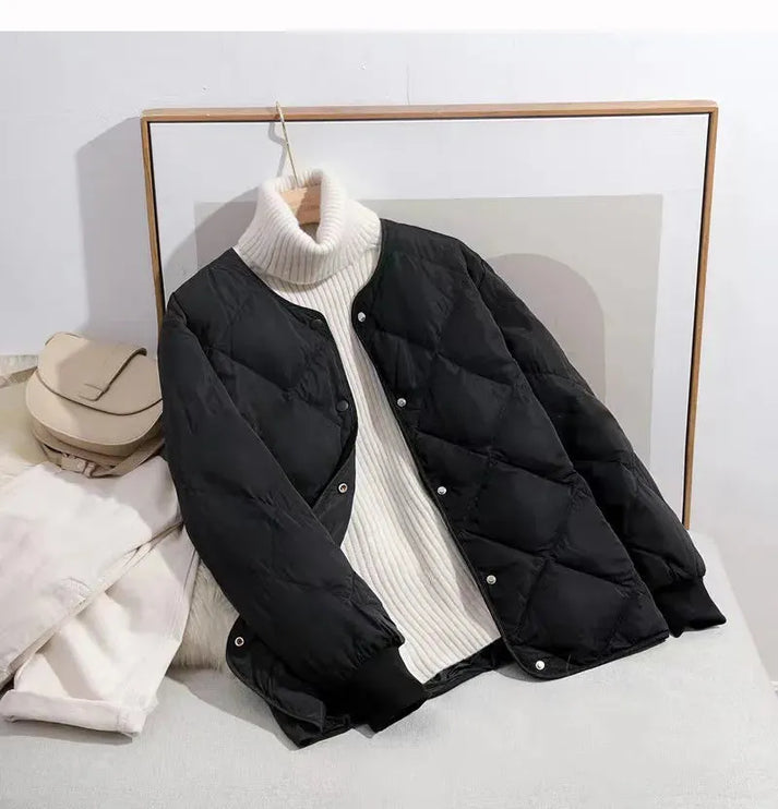 Versatile women's jacket for autumn and winter - stylish and warm