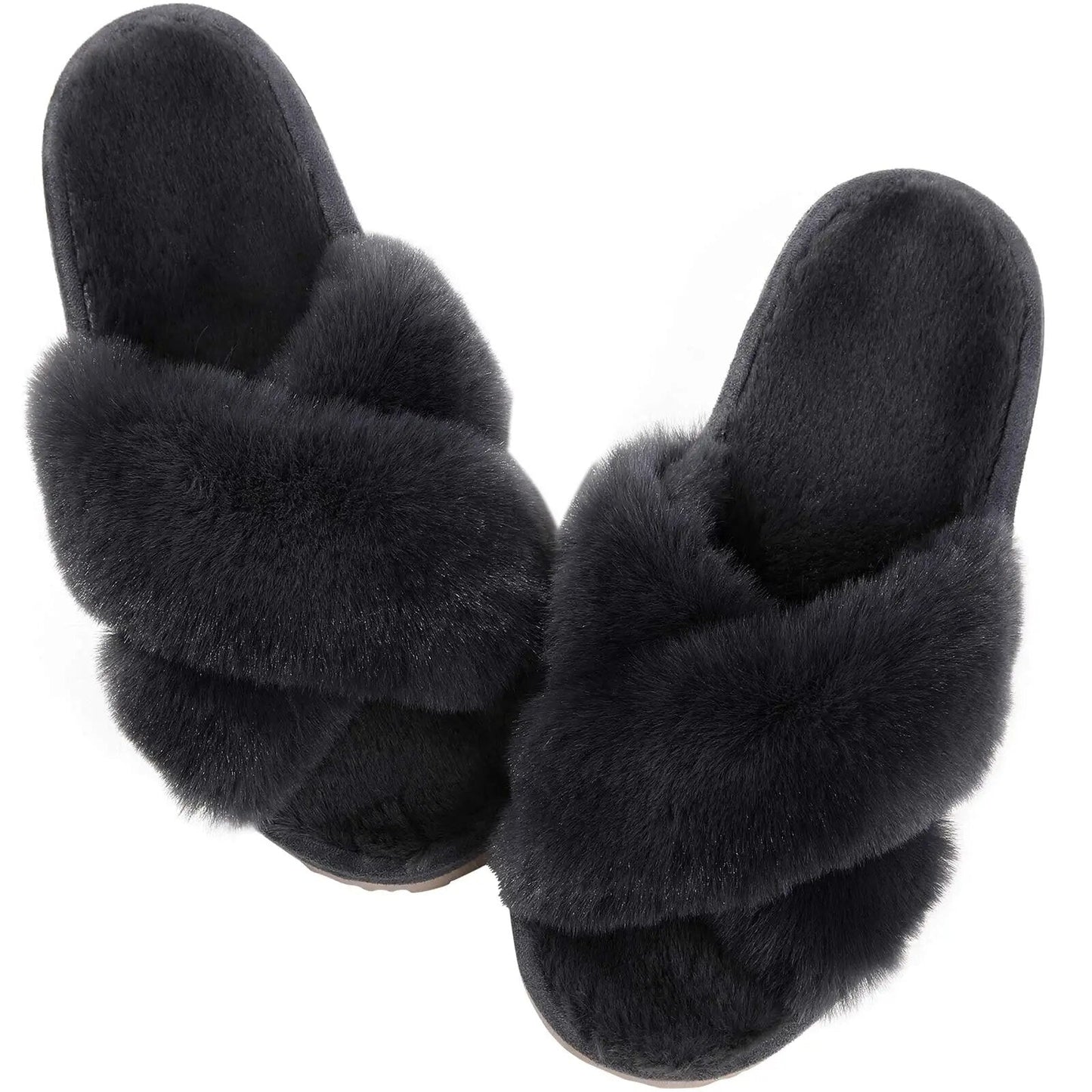 Fluffy Fur Slippers