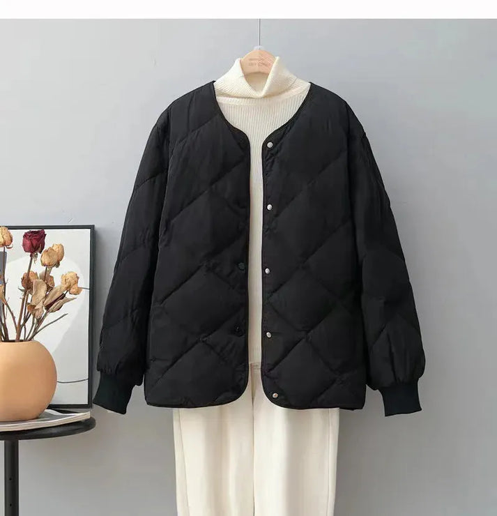 Versatile women's jacket for autumn and winter - stylish and warm