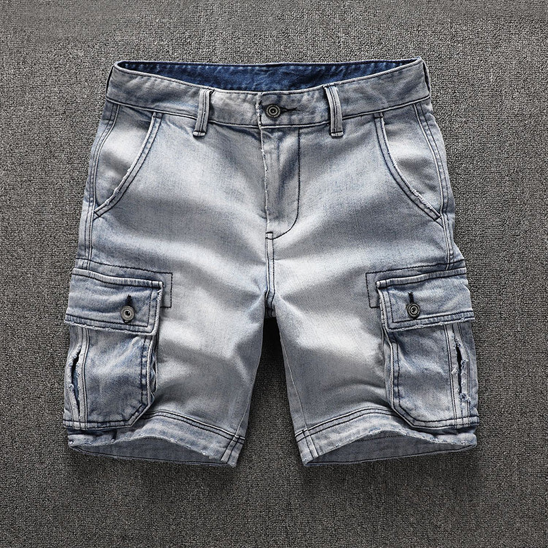 Solitude Denim Casual Shorts