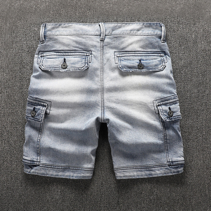 Solitude Denim Casual Shorts