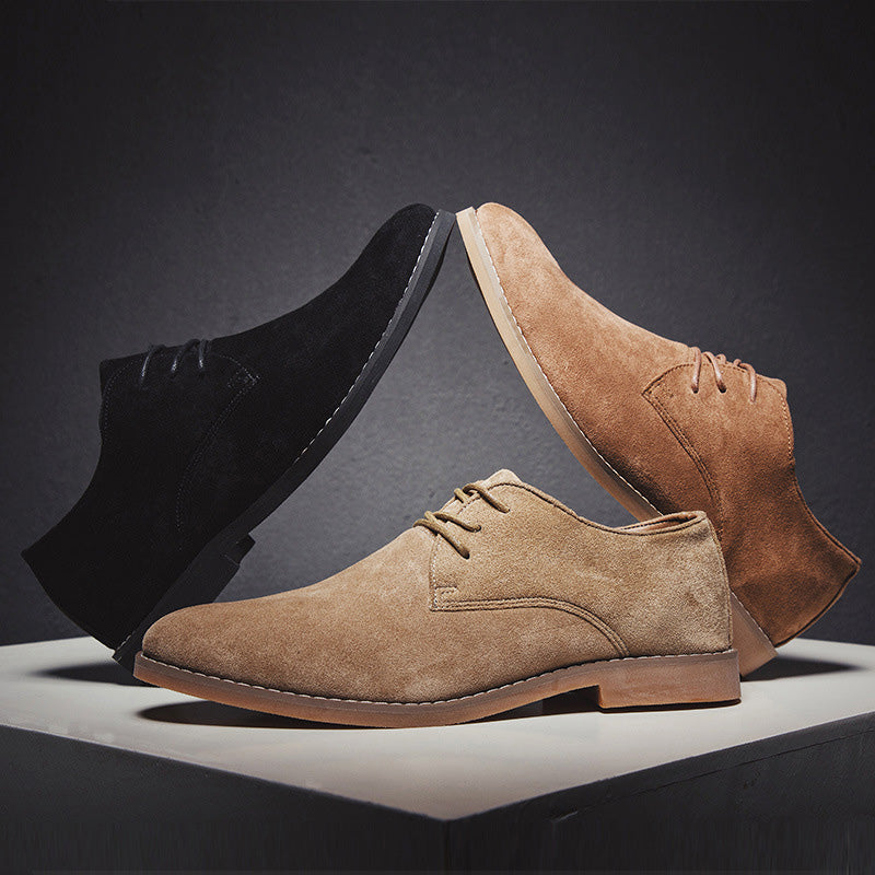 Spring Suede Business Casual Shoes