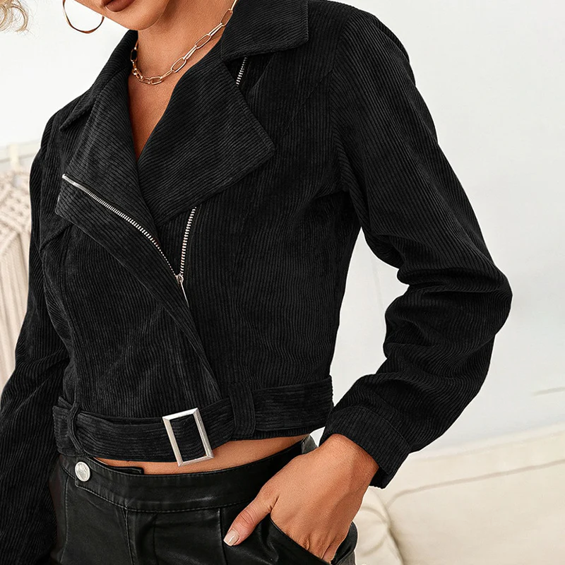 Stylish Corduroy Jacket by Adrienne Remi