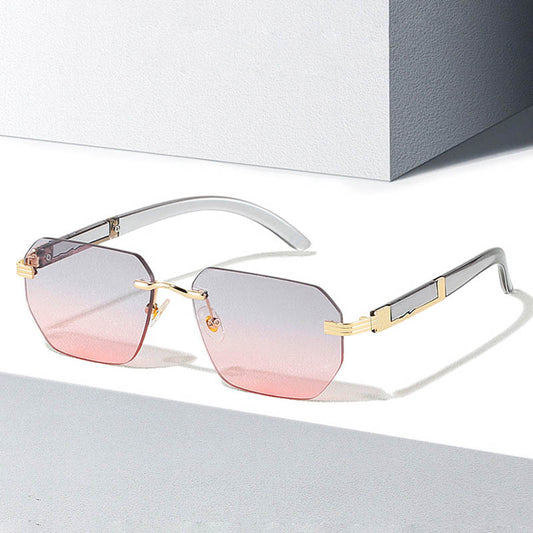 Tulum Gradient Rimless Sunglasses